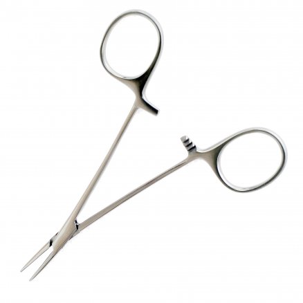 Затискач кровоспинний по Halsted-Mosquito, прямий для новонароджених. Довжина 12,5 см